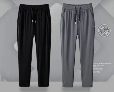 Premium Quality Solid Trouser's- BLACK & ASH.
