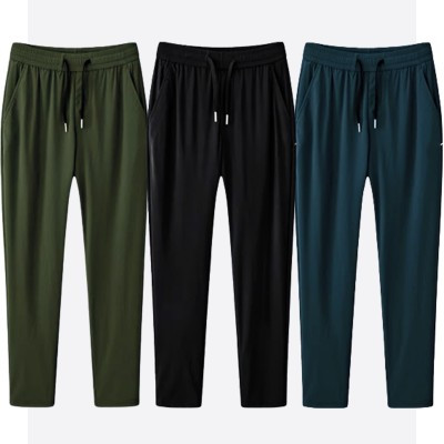 Premium Quality Solid Trouser's-  OLIVE, BLACK & GREEN.
