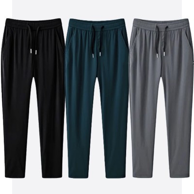 Premium Quality Solid Trouser's- BLACK, GREEN & ASH.